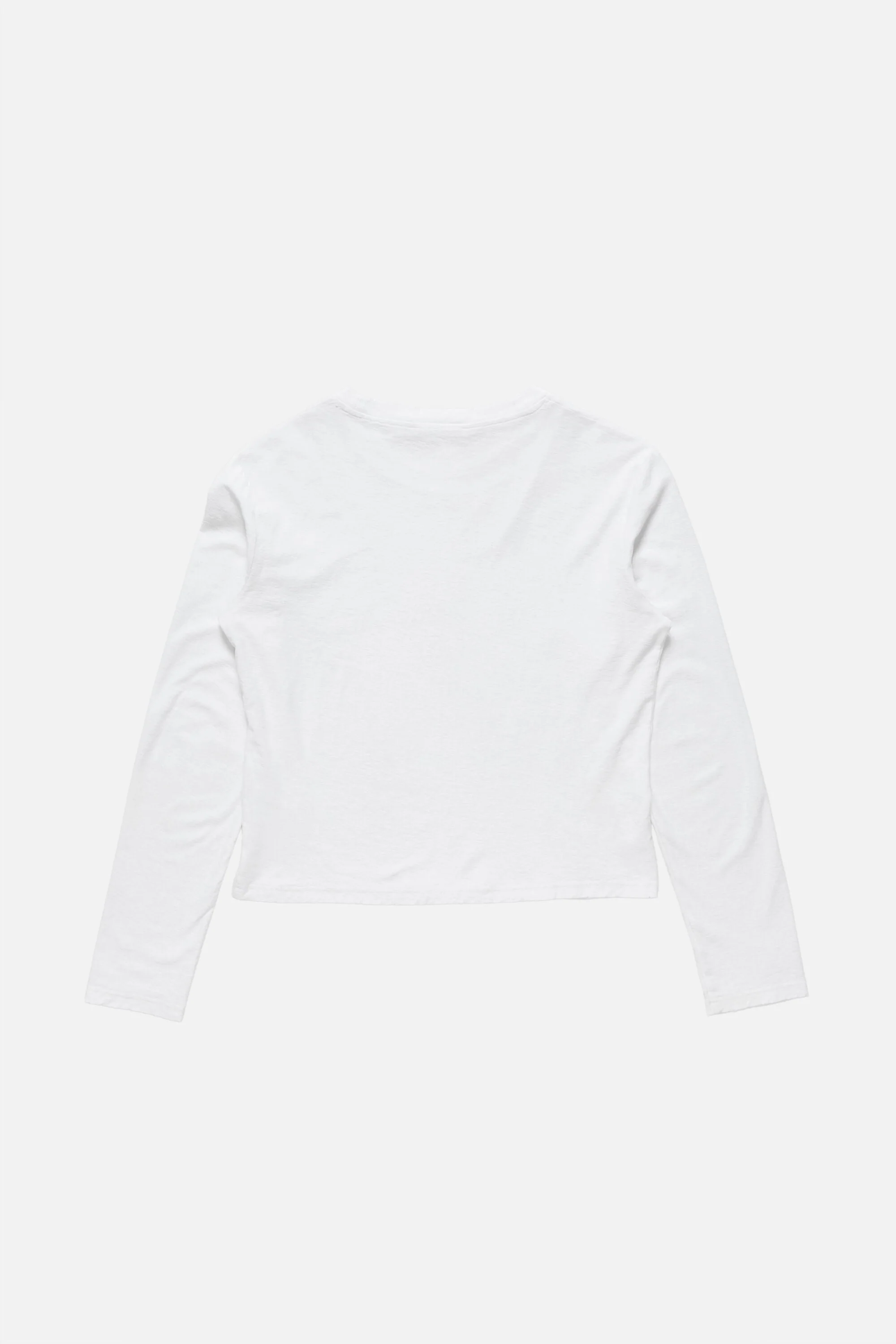 Distressed Logo T-Shirt Off White - Image 7