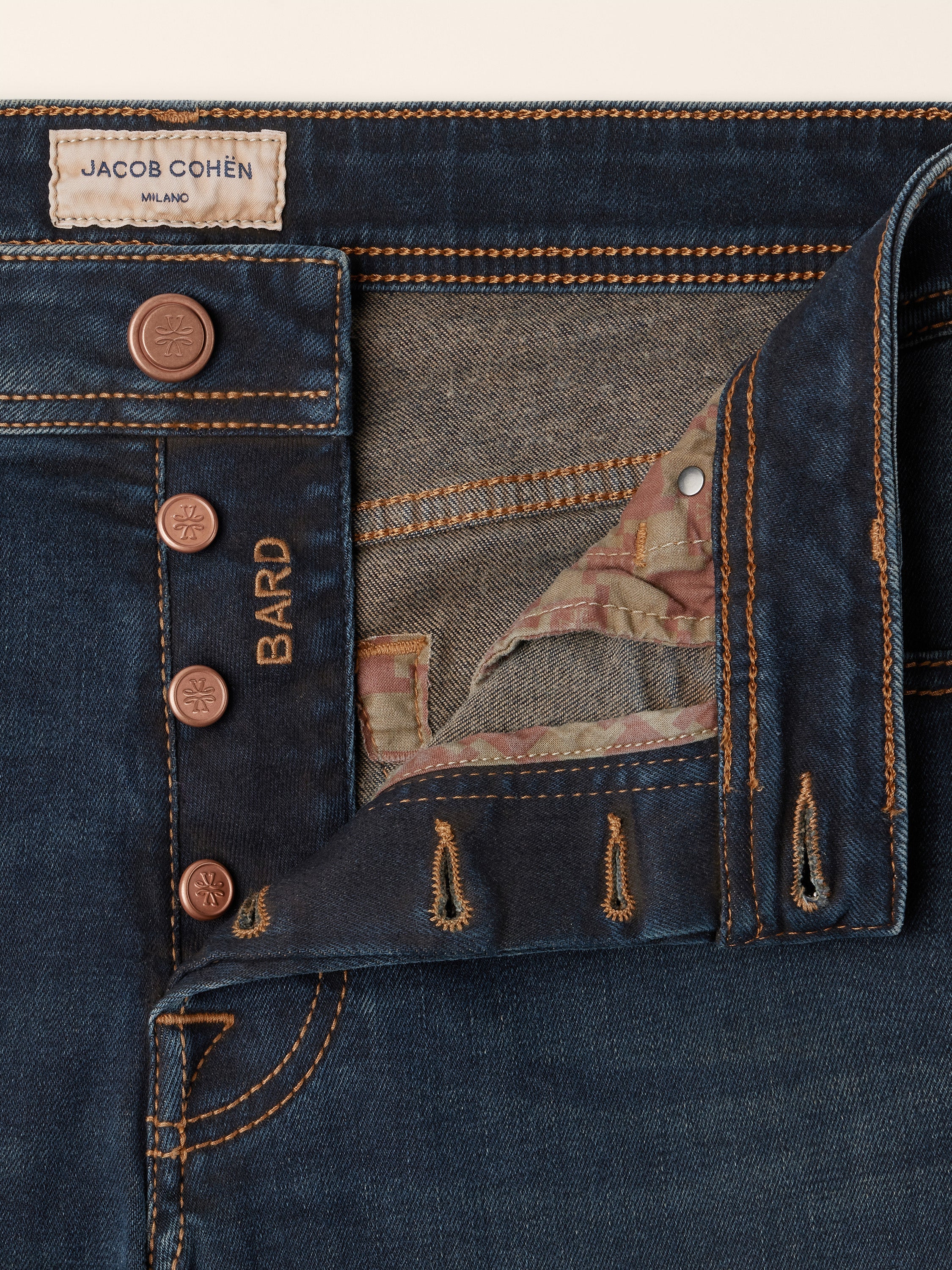 Bard Slim Fit Jeans Dark Blue - Image 4