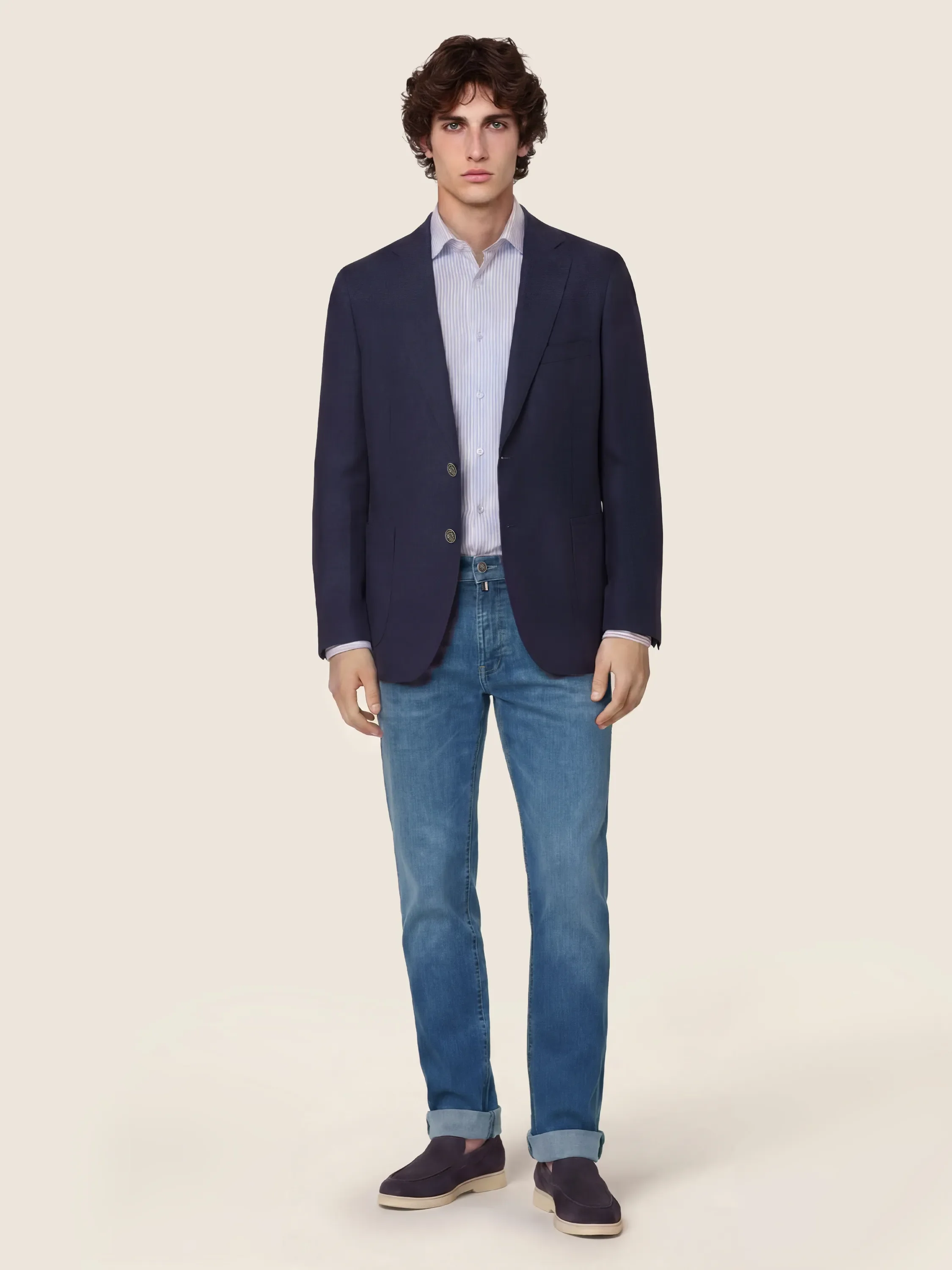 Nick Slim Fit Jeans Limited Edition Medium Blue - Image 2