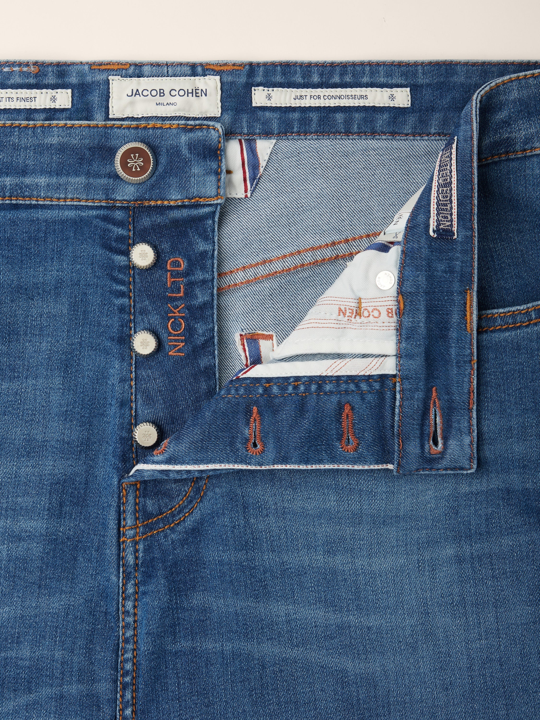 Nick Slim Fit Jeans Limited Edition Medium Blue - Image 6