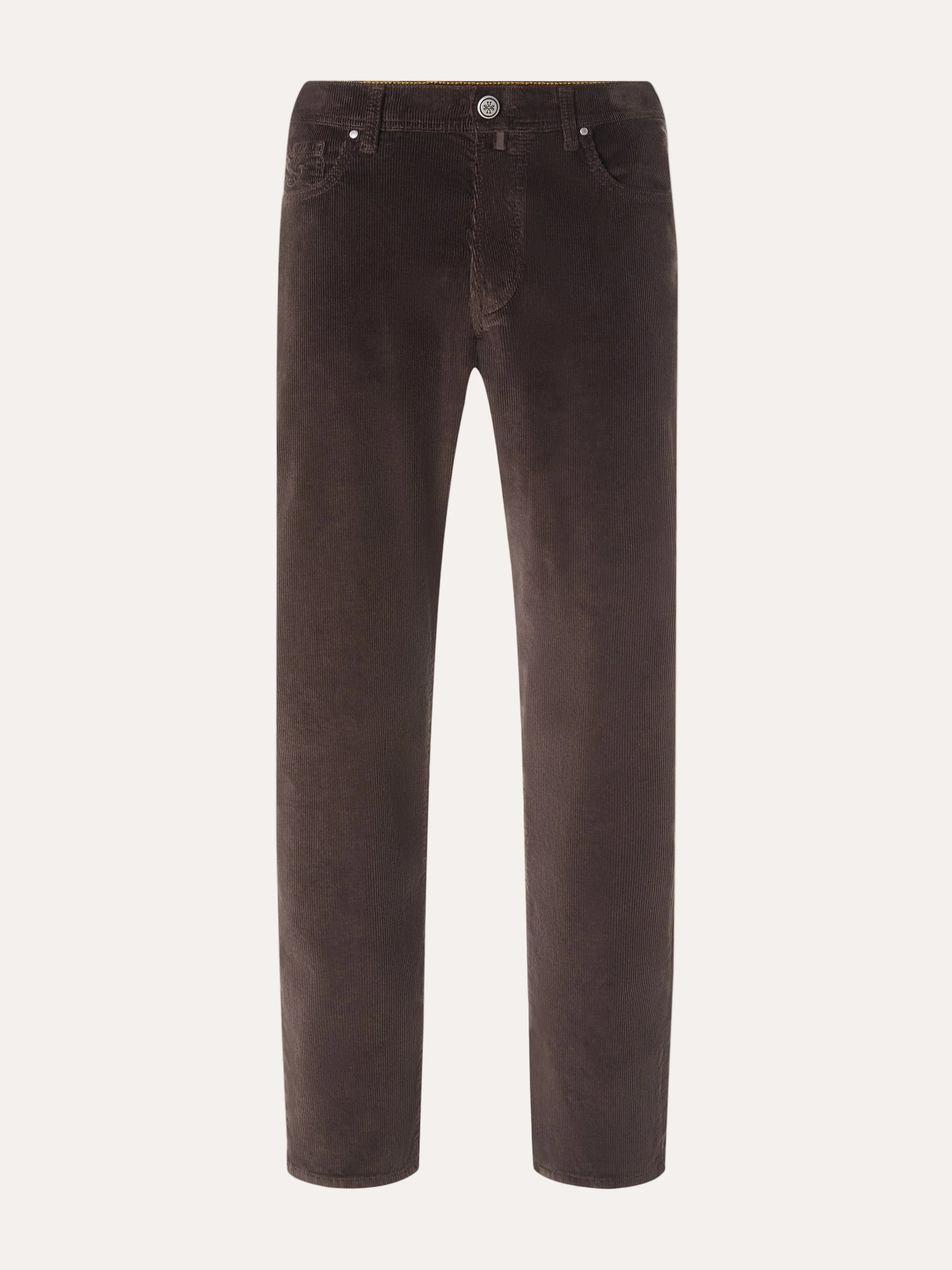 Nick Slim Fit Corduroy Pants Brown