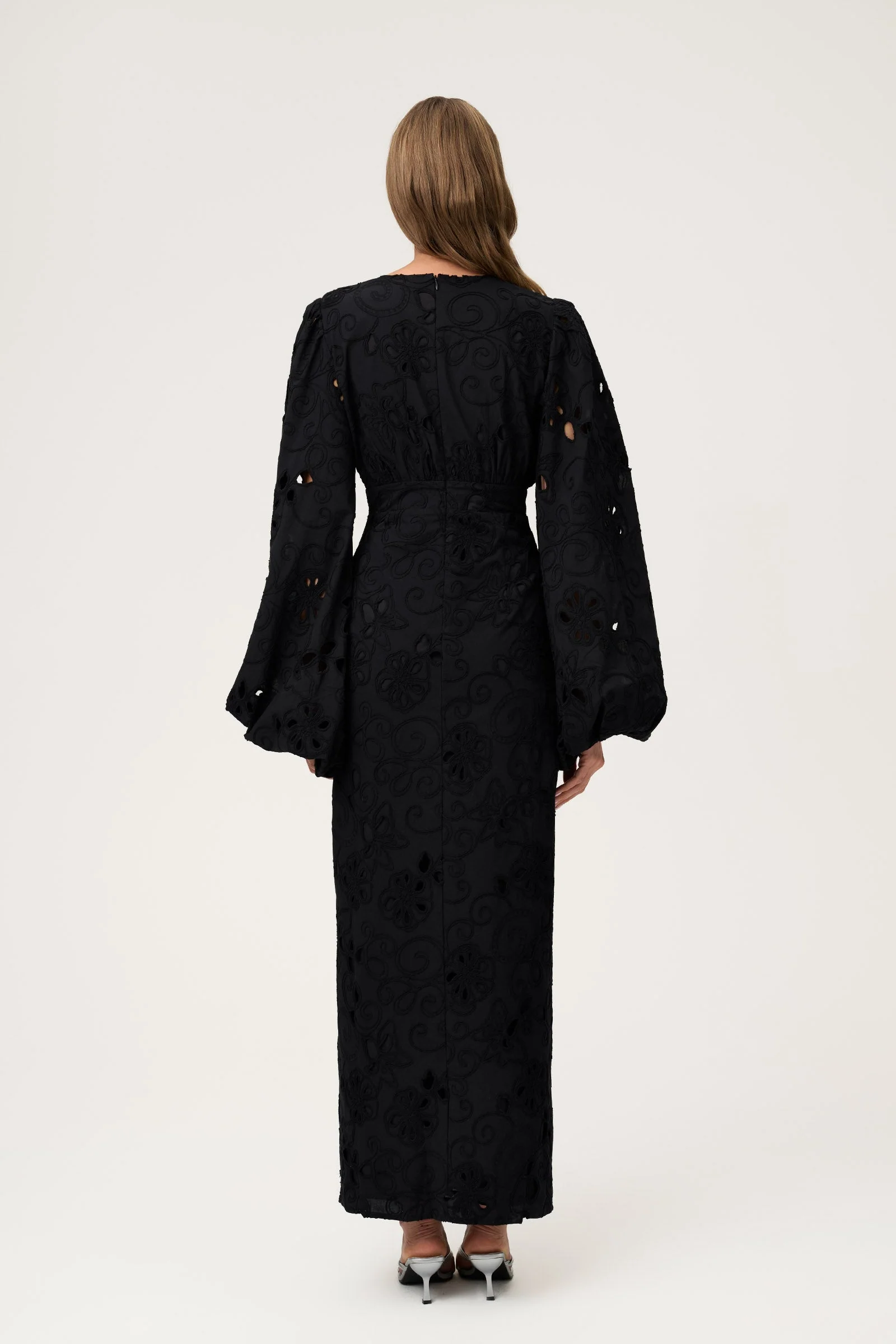 Positano Dress Black Embroidery - Image 5