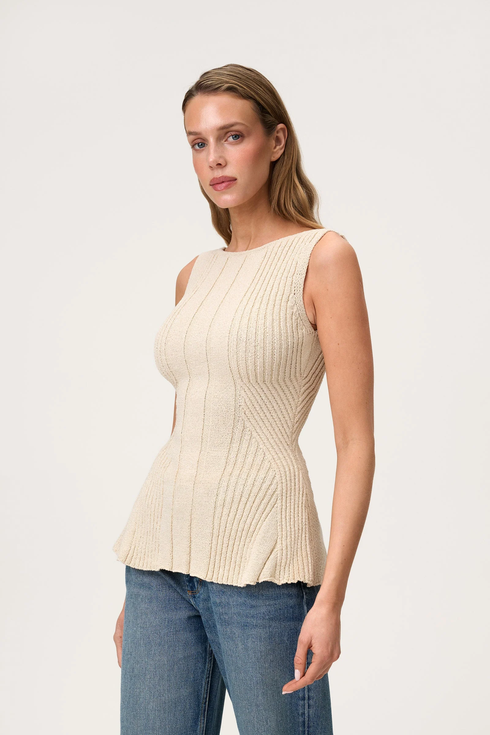 Milazzo Top- Créme White