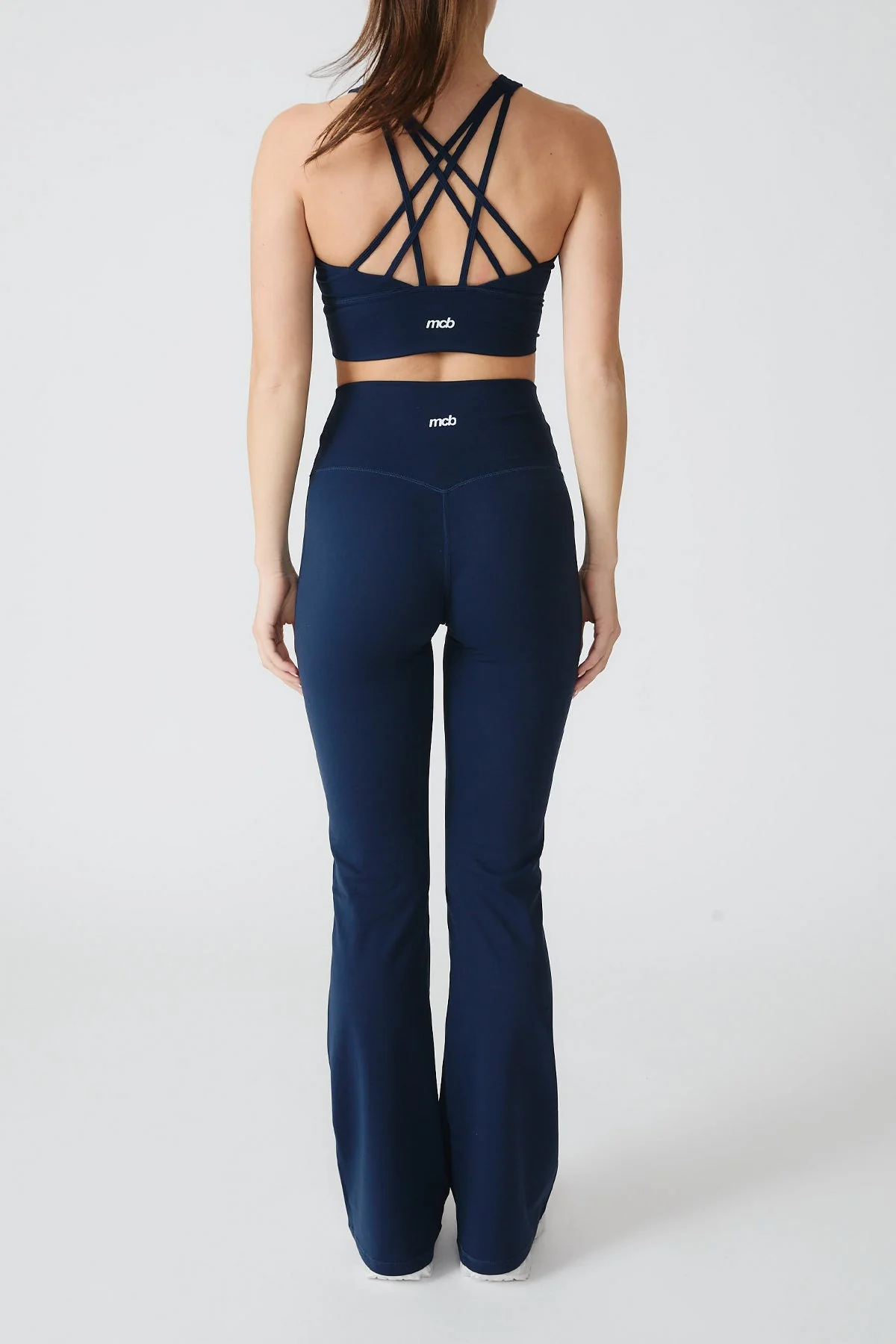 Flare Tights Long Navy - Image 3