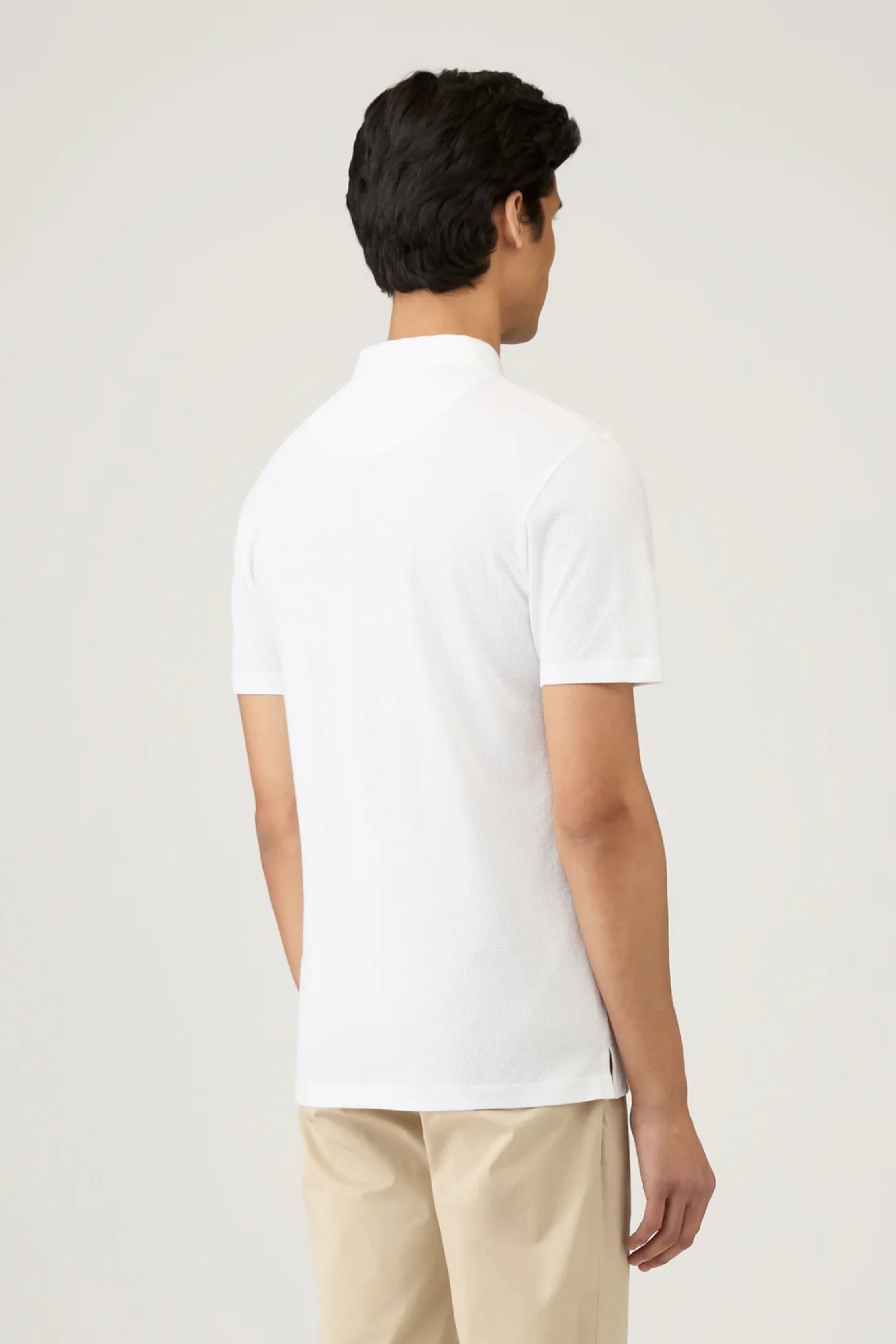 Riviera Polo Shirt White - Image 5