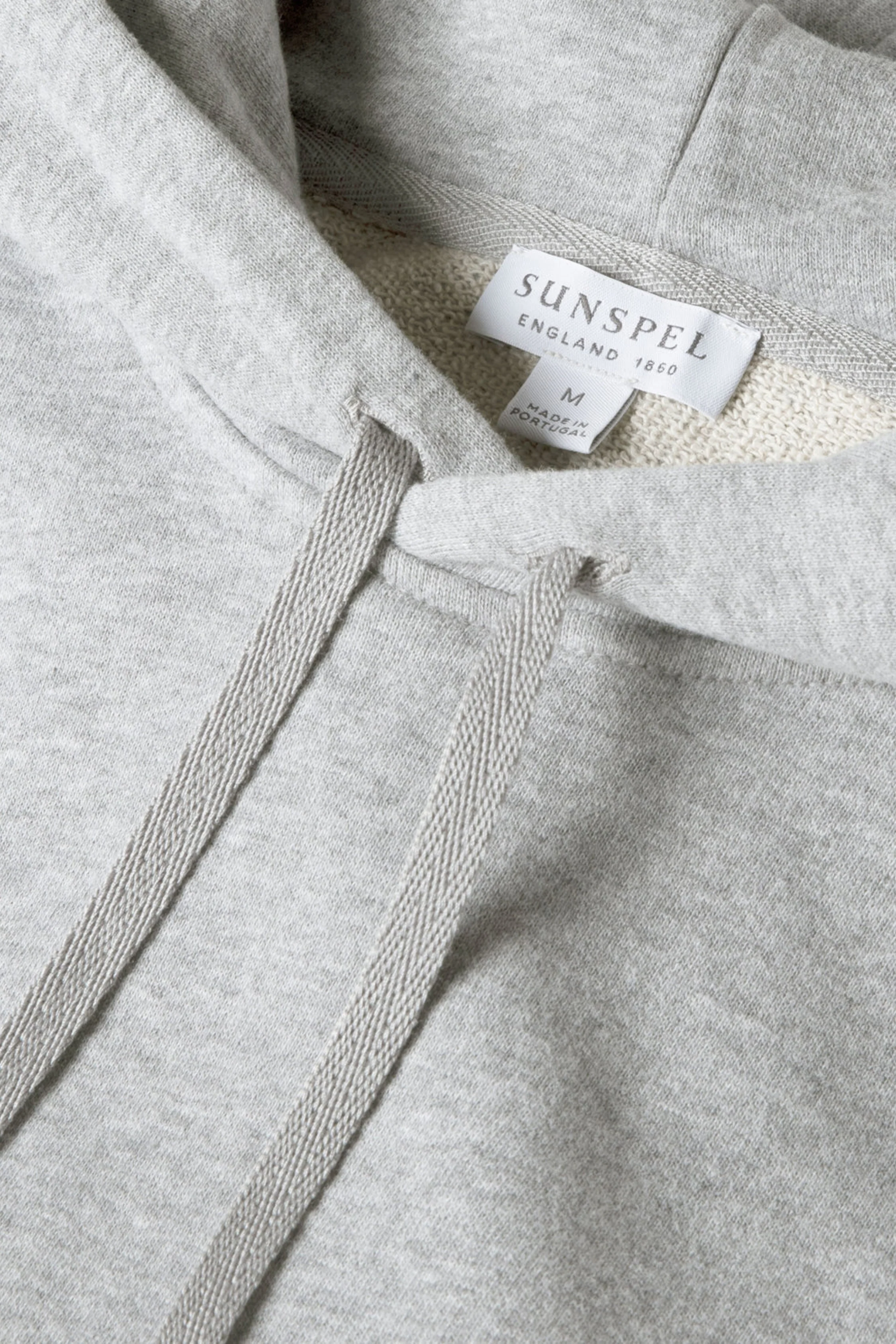 Loopback Hoodie Grey Melange - Image 4