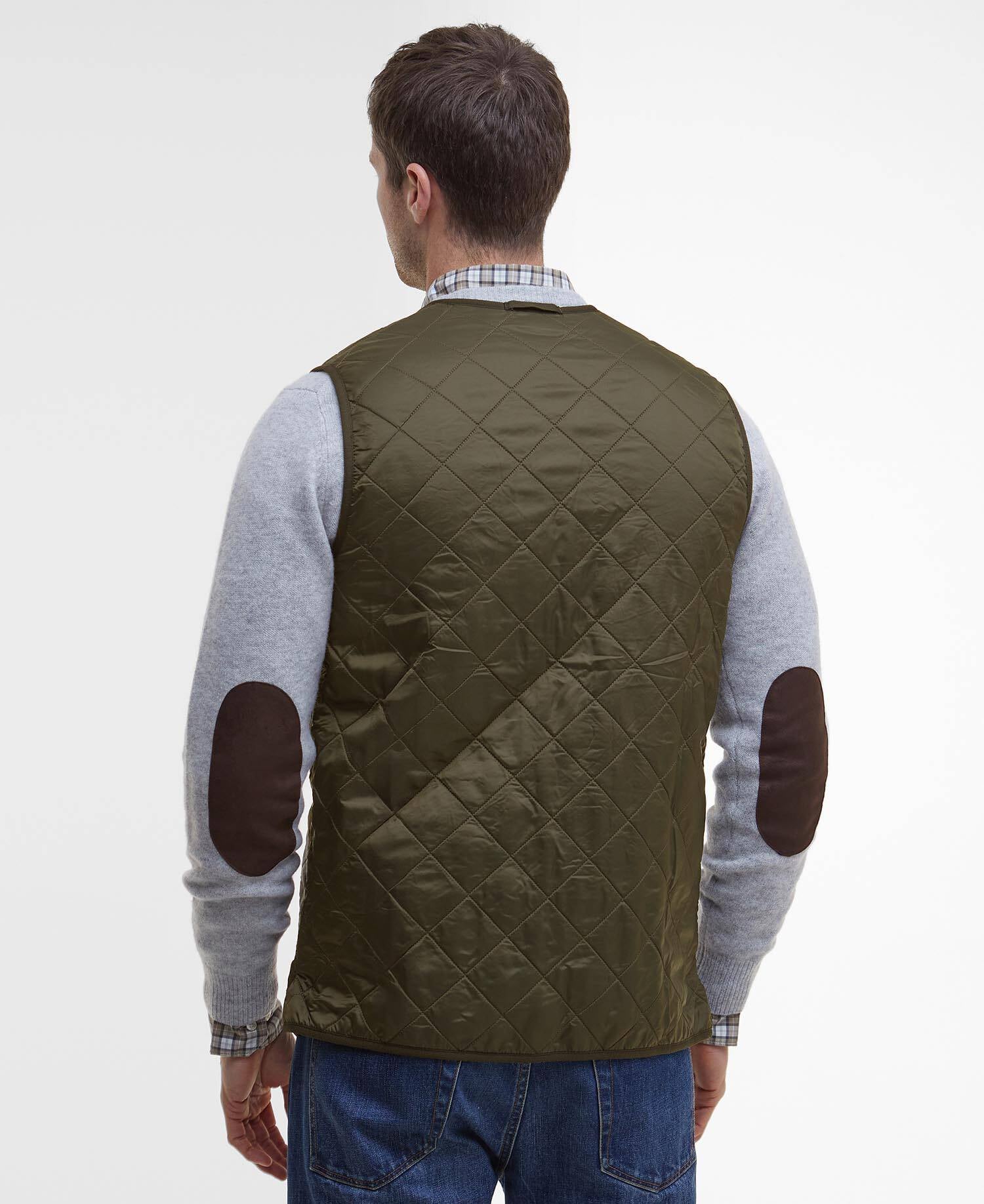 Polarquilt Waistcoat/Zip-In Liner Olive - Image 3