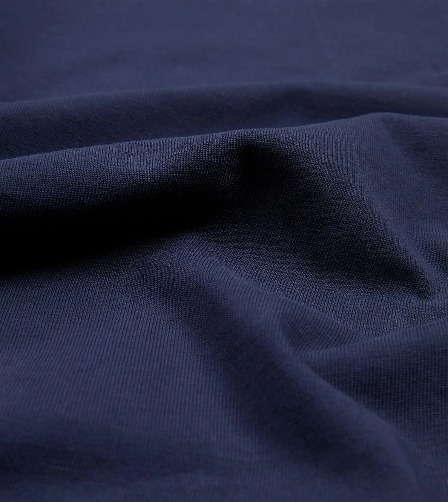 Cotton Crew Neck Hiking T-Shirt Navy - Image 3