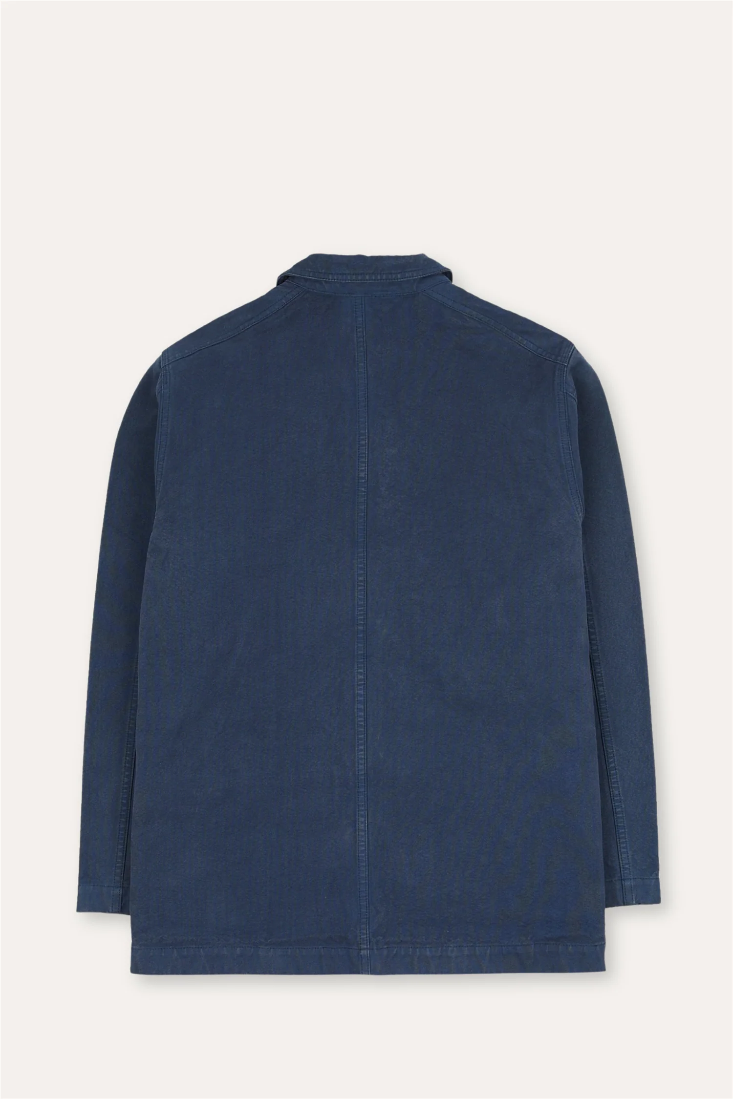 Cotton Duck Canvas Five-Pocket Chore Jacket Navy - Image 10
